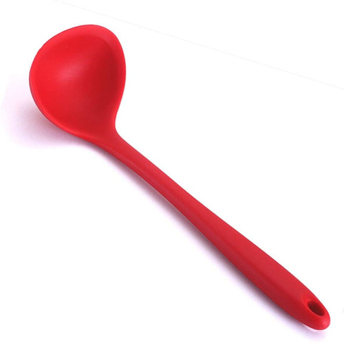 Concha De Silicone Vermelha 28cm Tº De - 40ºc Até 230ºc Cor Vermelho