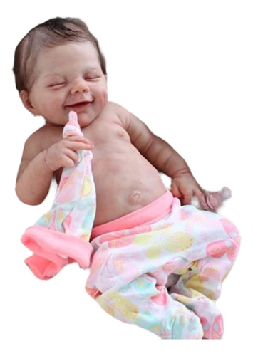 Muñecas Bebé Reborn 100% Silicona Bañable 18 Pulgadas