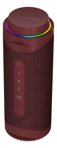 Tronsmart T7 Parlante Portátil Bluetooth 5.3 2024 Dark Red