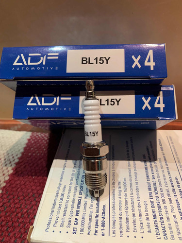 Bujías Bl15y Marca Adf Para Carros Chevrolet 2 Bujias X 2$