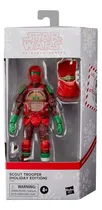 Comprar Figura Star Wars Black Series Scout Trooper Holiday Edition
