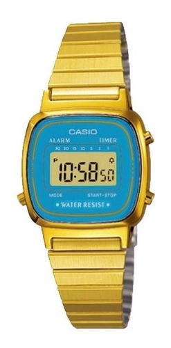 Relógio Feminino Casio Vintage Dourado