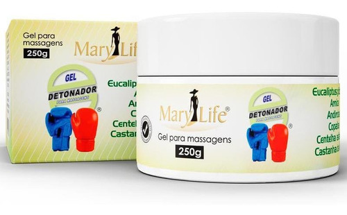 Gel Detonador Para Massagem 250g Mary Life