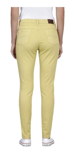 Pantalon Jeans Skinny Cintura Alta Lee Mujer 02m6