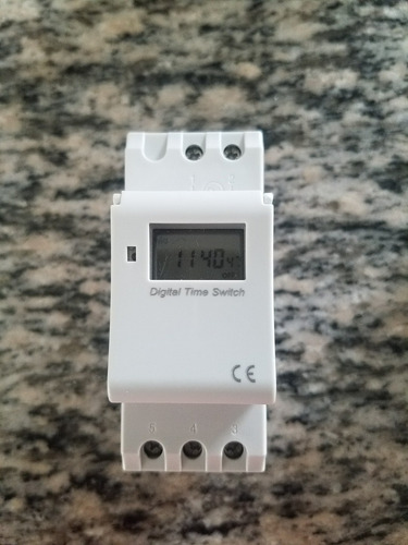 Temporizador Digital Programable Bobina 220v 1nc 1no