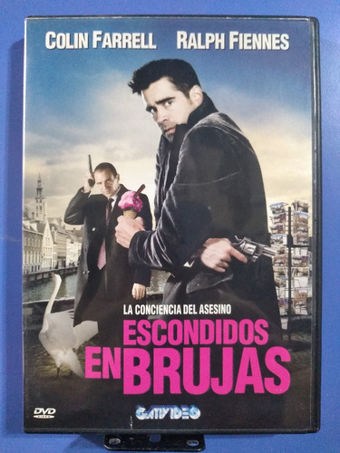 Escondidos En Brujas ( Colin Farrell ) Dvd Original