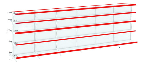 Kit Gondola Flex Centro 1 Inicial+5 Continuação