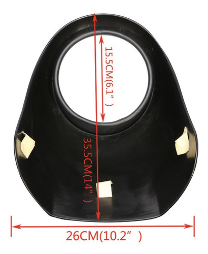 Imagen 10 de 10 de Mascara De Carenado Cover Fairing Para Harley Davidson Sportster Y Dyna
