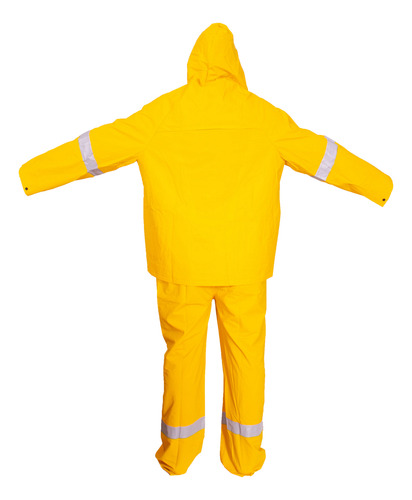 Impermeable 2piezas Dz1002r Amarillo L
