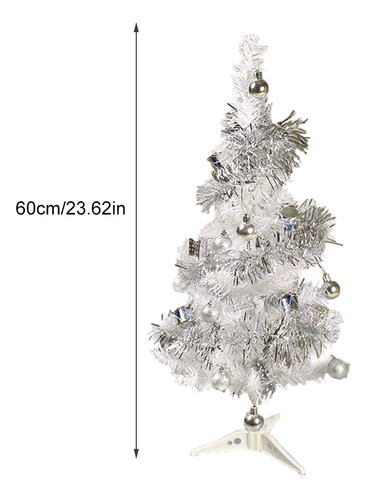 Árbol De Navidad Artificial Con Decoración De Luces Led