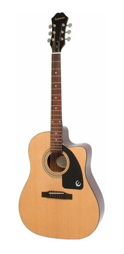 Guitarra Acústica EpiPhone Aj-100ce Jumbo Marron Natural