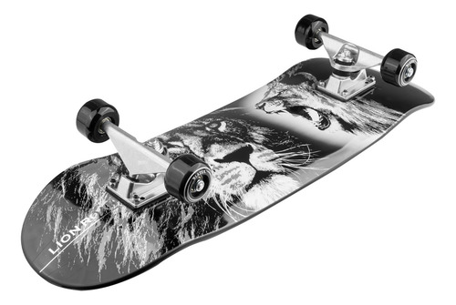 Patineta Blazer Plástico León Ruedas Pro Abec-7 Blazer Plata