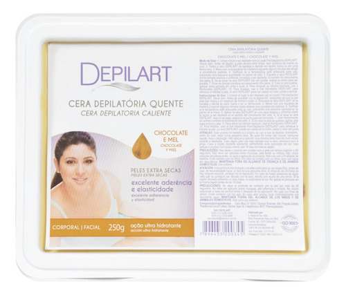 Cera Quente 250g - Chocolate E Mel Depilart