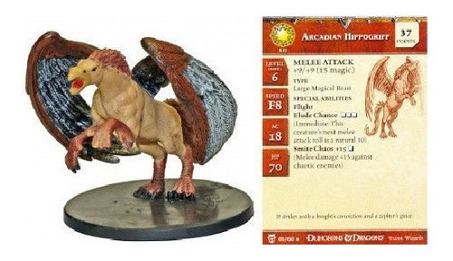 Arcadian Hippogriff #01 Blood War Mini Dungeons And Dragons