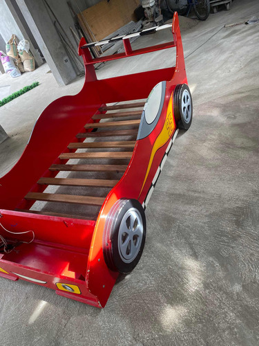 Cama Con Diseñó De Cars