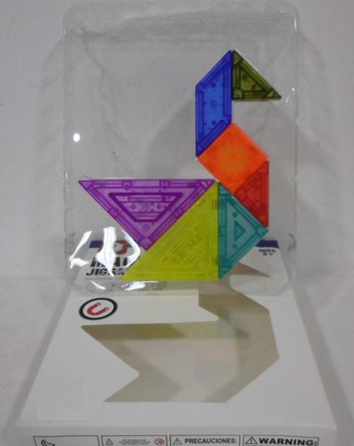 Tangram Magnético Rompe Cabezas Juego Didáctico