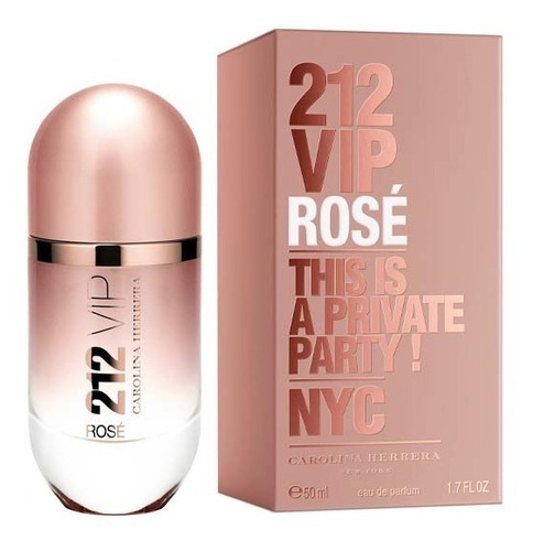  Carolina Herrera 212 Vip Rose Edp 50ml Original Sellado 