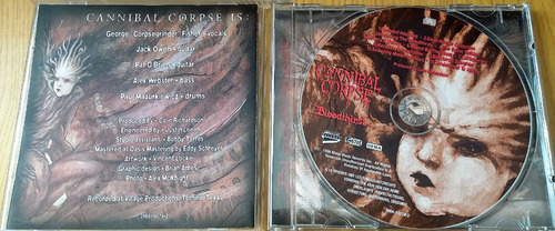 Cannibal Corpse - Bloodthirst Cd Ed. Europea Death Metal (Usado)