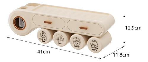 Dispensador De Pasta De Dientes, Exprimidor De Cepillo De