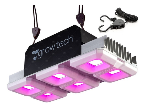 Panel Led Growtech 300w Full Spectrum Con Poleas