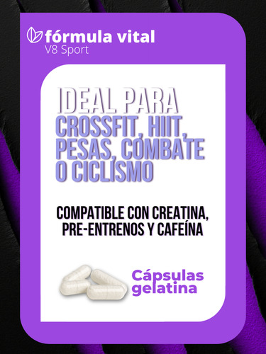 Beta Alanina 60 Cápsulas Fórmula Vital +rendimiento Sin Sabor