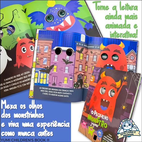 Livro Grande : O Pequeno Monstrinho | Uma Aventura Nada Horripilante Com O Monstrinho Geleia - Capa Dura E Animações Para Crianças