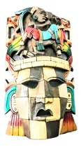 Comprar Artesania Prehispánica Mascara De Madera, Maya Mexicana