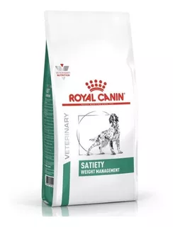 Alimento Royal Canin Veterinary Diet Canine Satiety Support para perro adulto todos los tamaños sabor mix en bolsa de 15 kg