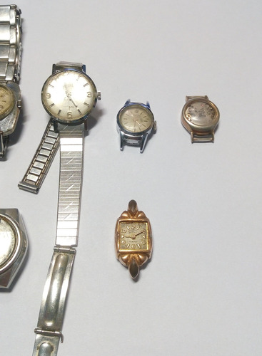Lote Relojes A Cuerda Mujer Para Repuesto. Antiguos. Lote 1 (Usado)