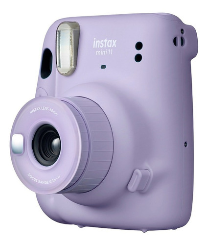 Câmera Instax Mini 11 Instantânea Lilás C/ Flash Fujifilm