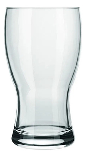 Vaso de cerveza Frevo 220 ml - 24 unidades color transparente