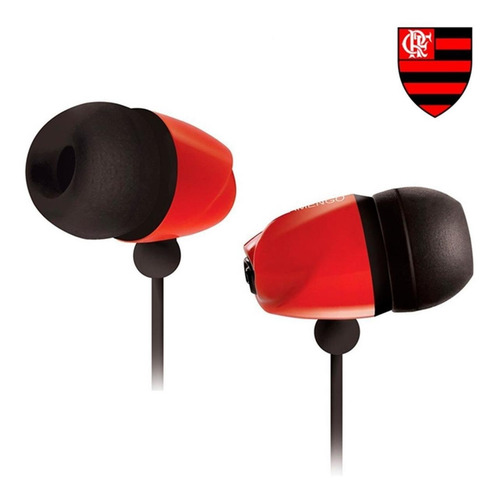 Fone De Ouvido Intra Auricular Waldman Sb-10/fla Do Flamengo