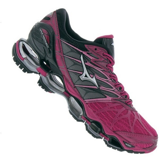 Pro 7 Rosa Mizuno Wave Prophecy Masculino 35 - Sapatos Tênis Mizuno com o Melhores Preços no Mercado Livre Brasil