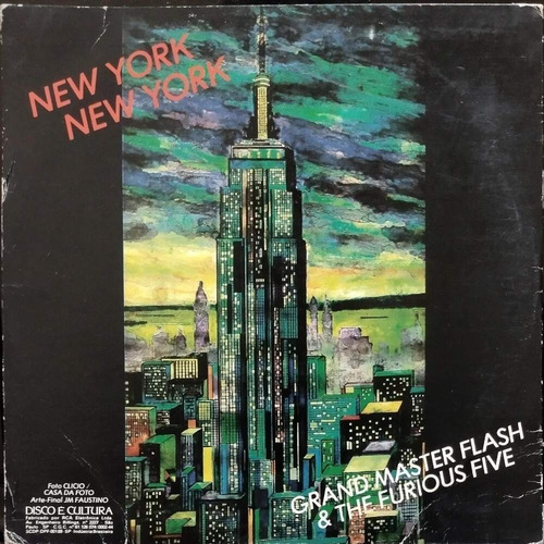 Compacto Grand Master Flash & The Furious Five New York 1983