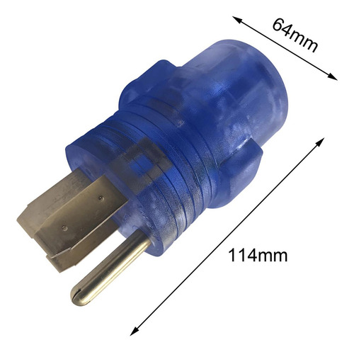 Adaptador De Enchufe Rv 50 Amp Macho A 30 Amp Hembra