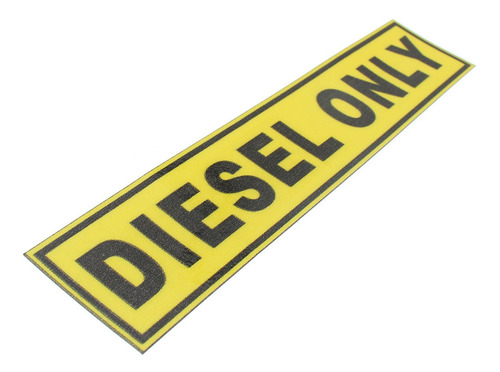 31*156mm Diesel Solo Vinilo Adhesivo De Seguridad Etiqueta I
