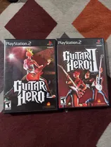 Comprar 2 Video Juegos De Guitar Hero Para Ps2 Orig (de Uso )