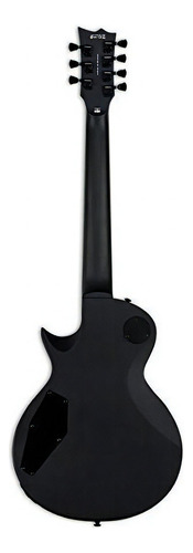 Guitarra elétrica LTD EC Series EC-257 eclipse de mogno black satin satin com diapasão de jatobá assado