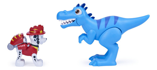 Paw Patrol Marshall Con Velociraptor Dino Rescue Spin Master