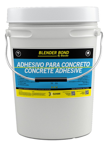 Adhesivo Para Concreto - Blender Bond - Cubeta 18.9 L