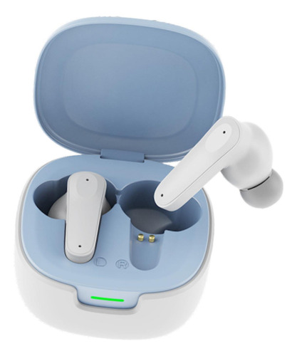 Auriculares Con Traducción De Idiomas Bt 5.4 Blanco Y Azul