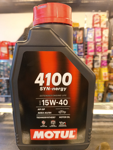 Aceite Motul 15w-40 Semisintético 4100