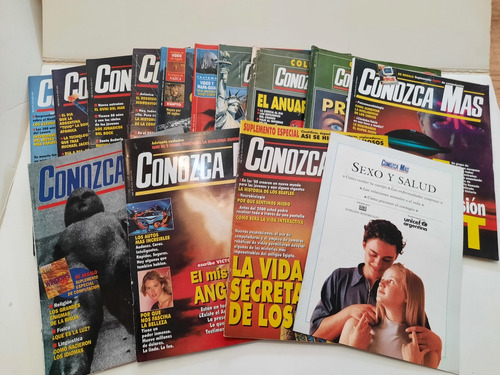  Conozca Mas Revistas Lote X 12 Más Un Suplemento. (r)