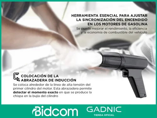 Pistola De Puesta A Punto De Encendido Gadnic Lampara Auto