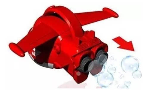 Super Wings Bubble Blast Jett Explosion De Rafagas Burbujas