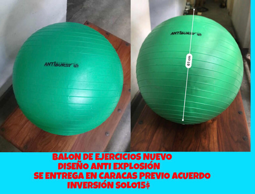 Balón De Ejercicios Anti Burst Gs 60cm