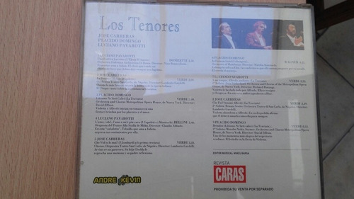 Cd Los Tenores Usado