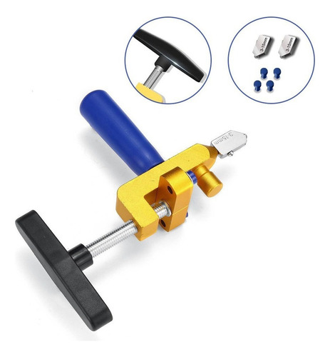 Cortador Das Telhas De Vidro E Cerâmico Manual Portátil A