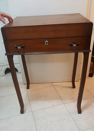 Mueble Cubertero Mesa Madera Casa Escasany Antiguo Secreter (Usado)