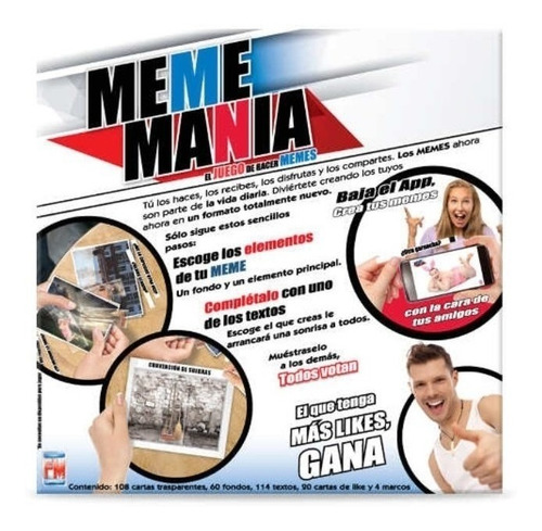 Juego De Mesa Meme Manías Fotorama